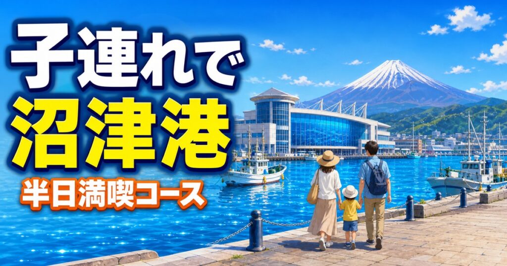 子連れファミリー向け！沼津港半日満喫コース