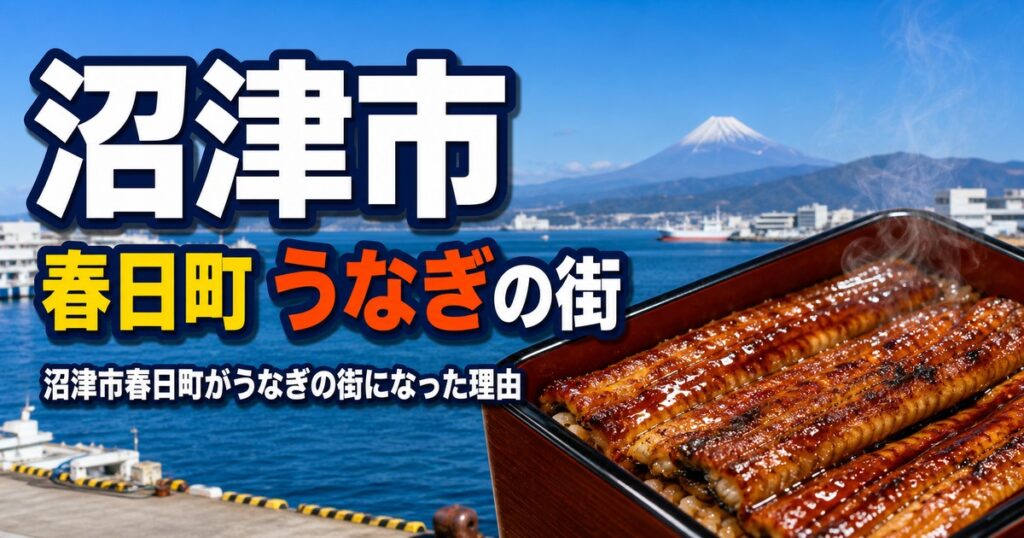 沼津市春日町がうなぎの街になった理由